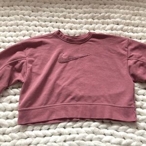 Nike Womens cropped sweatshirt
